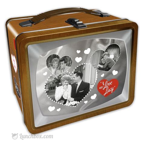 i love lucy vintage lunch box metal|lucy lunch box.